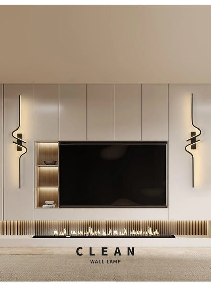 Wall Light Creative Stri Led