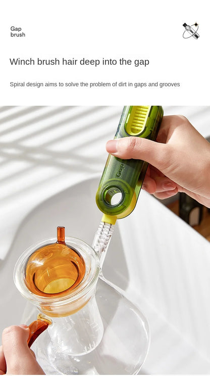 3 In 1 Bottle Gap Cleaner Brush