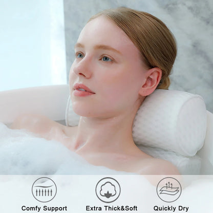 Bath Pillow for Bathtub Support Neck