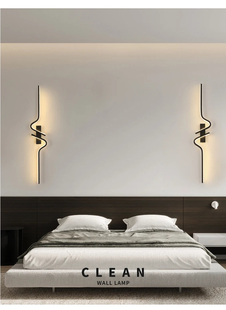 Wall Light Creative Stri Led