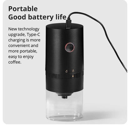 USB-Rechargeable Burr Coffee Grinder