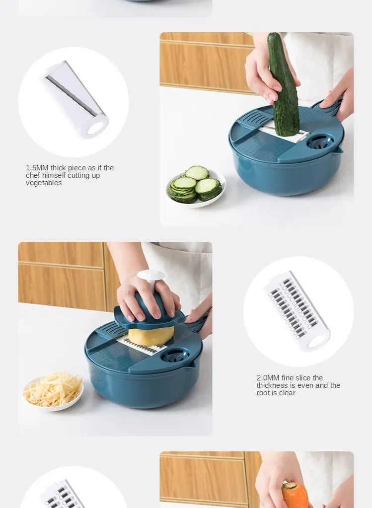 Manually Cut Shred Grater