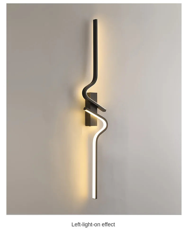 Wall Light Creative Stri Led