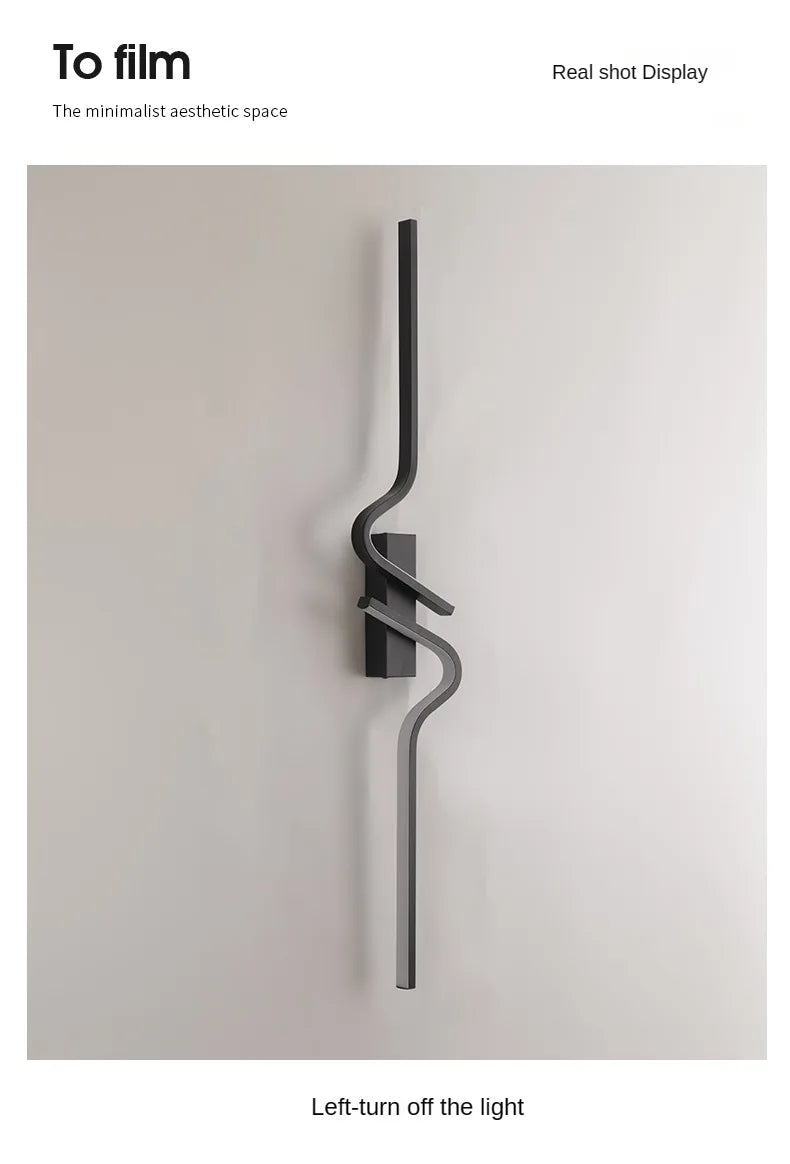 Wall Light Creative Stri Led