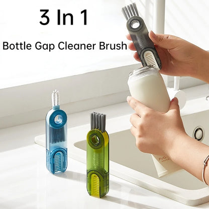 3 In 1 Bottle Gap Cleaner Brush