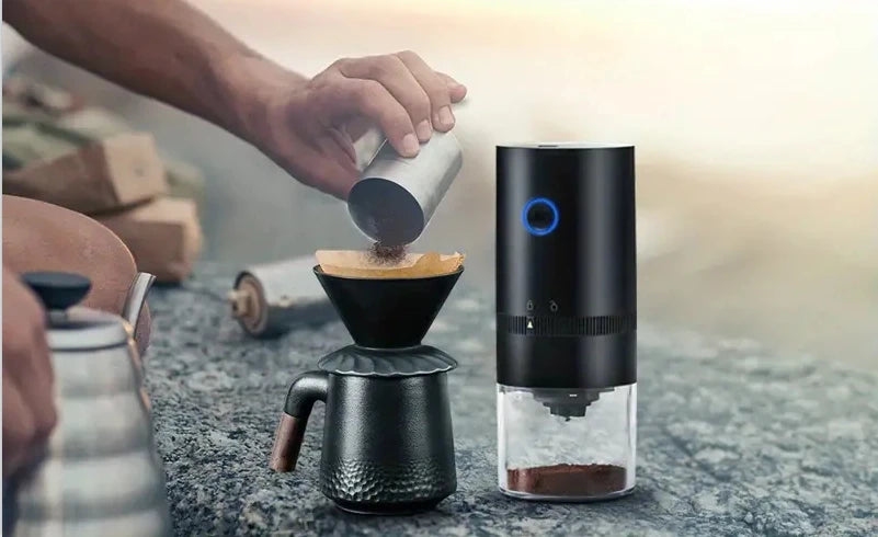 USB-Rechargeable Burr Coffee Grinder