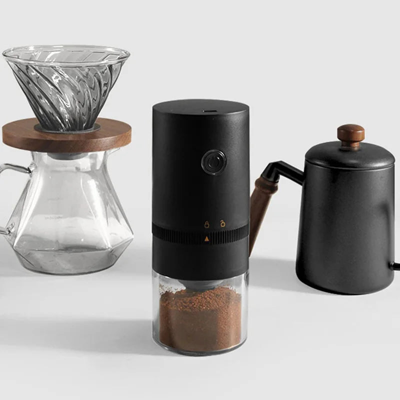 USB-Rechargeable Burr Coffee Grinder