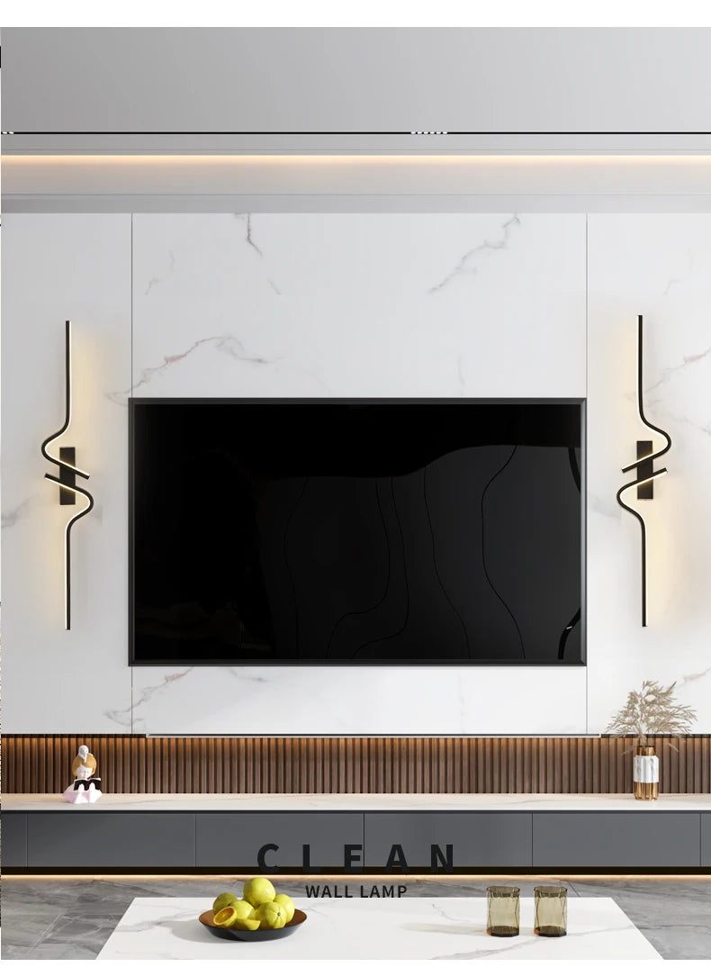 Wall Light Creative Stri Led