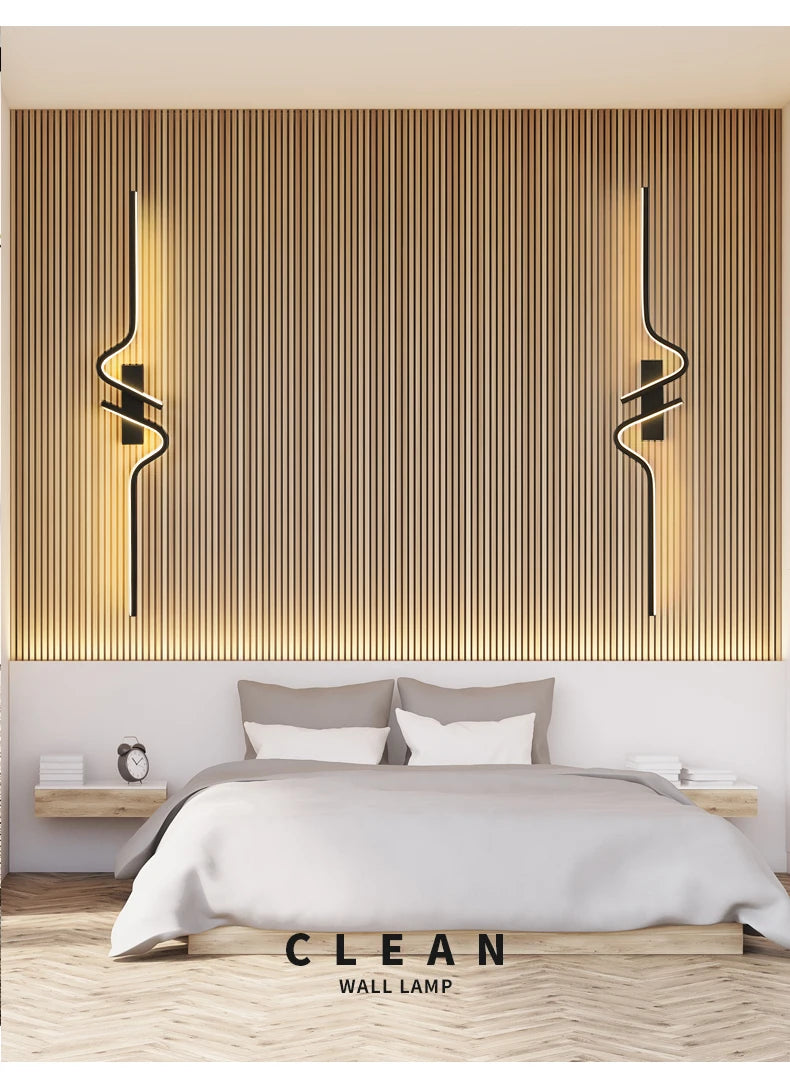 Wall Light Creative Stri Led