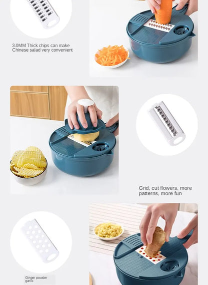 Manually Cut Shred Grater