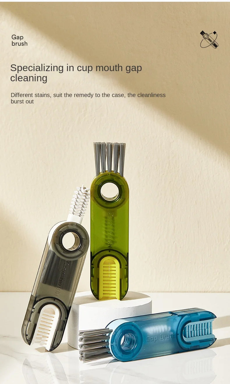 3 In 1 Bottle Gap Cleaner Brush