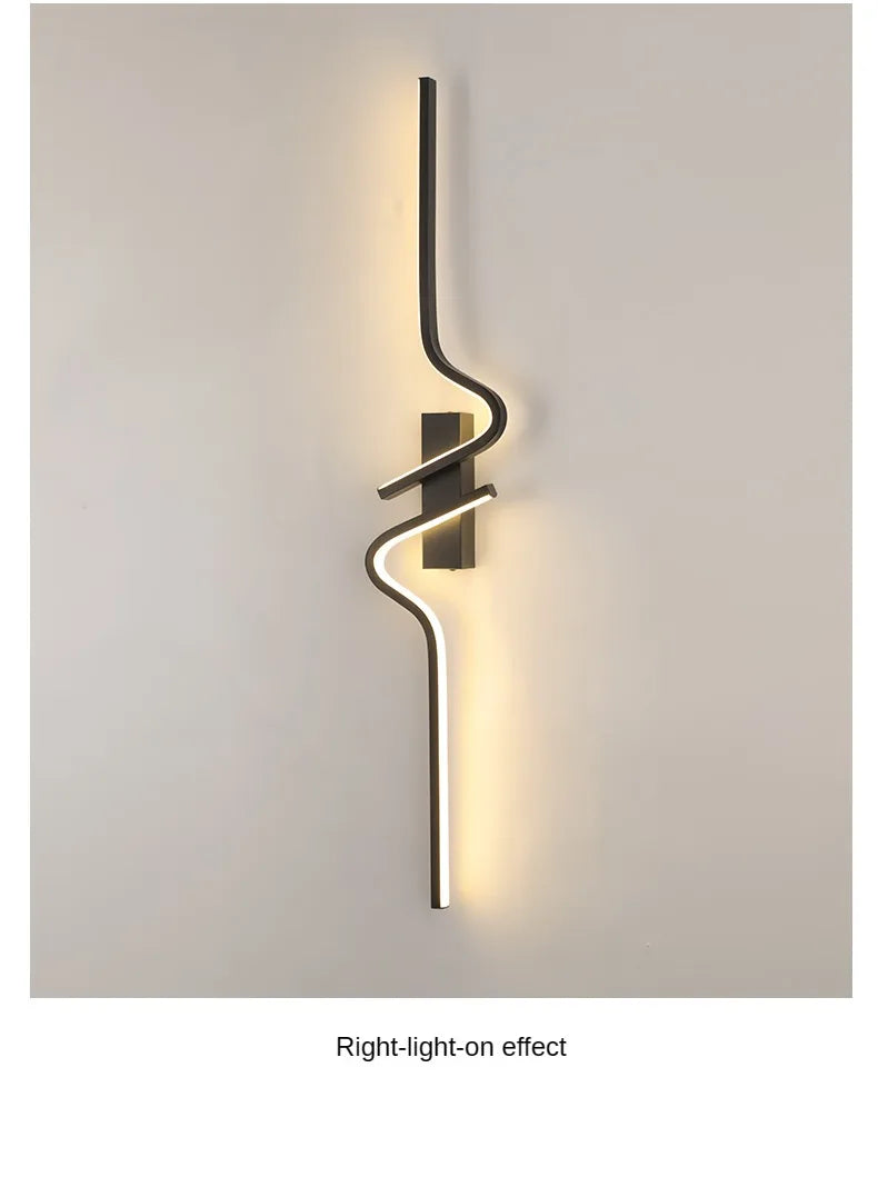 Wall Light Creative Stri Led