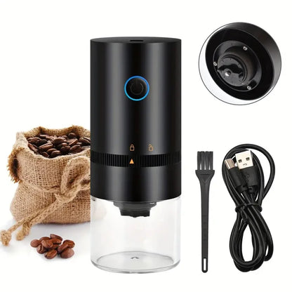 USB-Rechargeable Burr Coffee Grinder