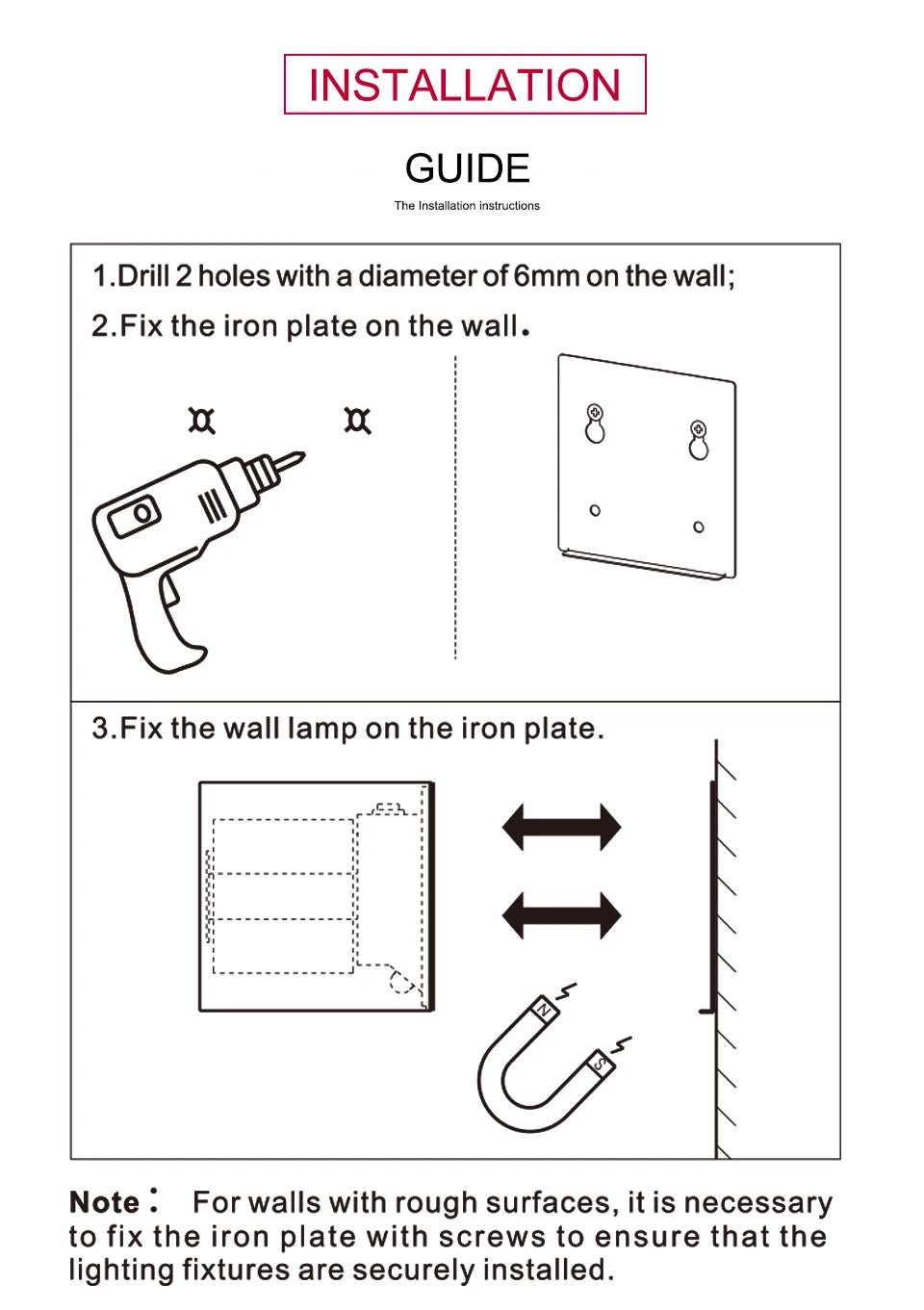 LED Intelligent Motion Sensor Wall lamp